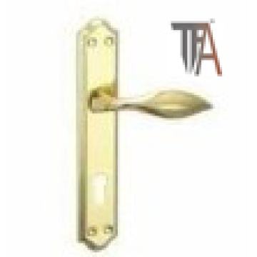 Gold Color Iron Material Door Handle for Home Decoration